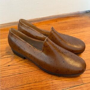 Plasticana slip on driving mocs